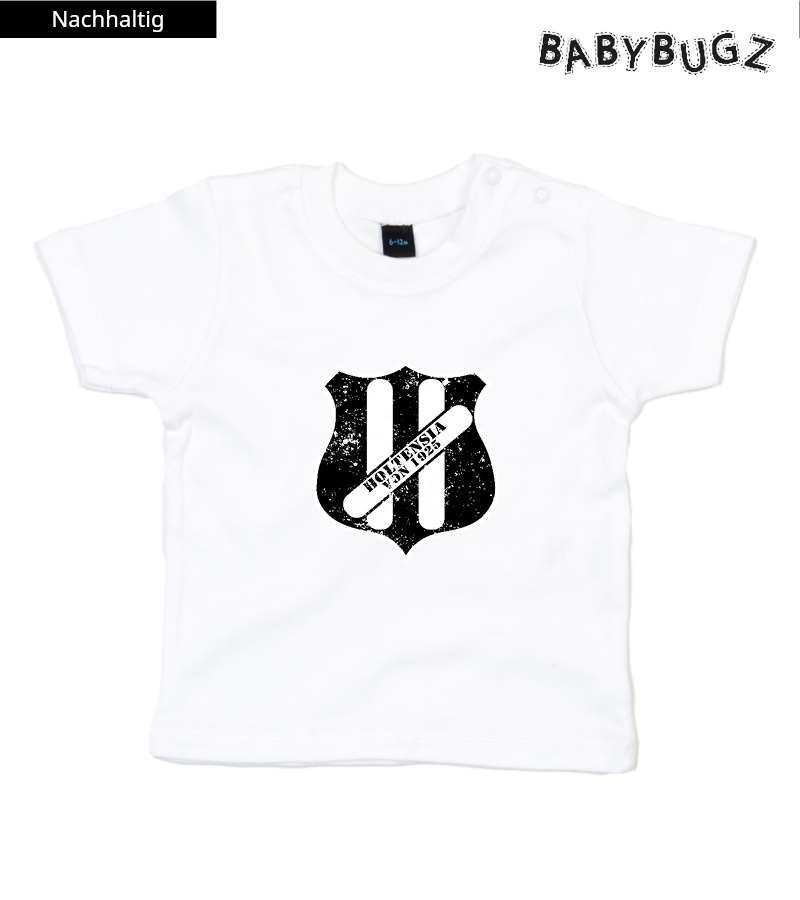 Babybugz Baby T-Shirt White "Uwe"