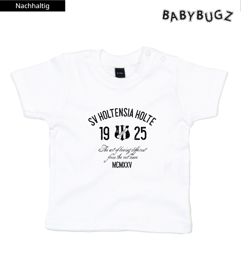 Babybugz Baby T-Shirt White "Isack"