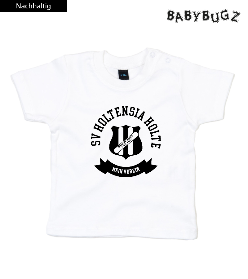 Babybugz Baby T-Shirt White "Bono"