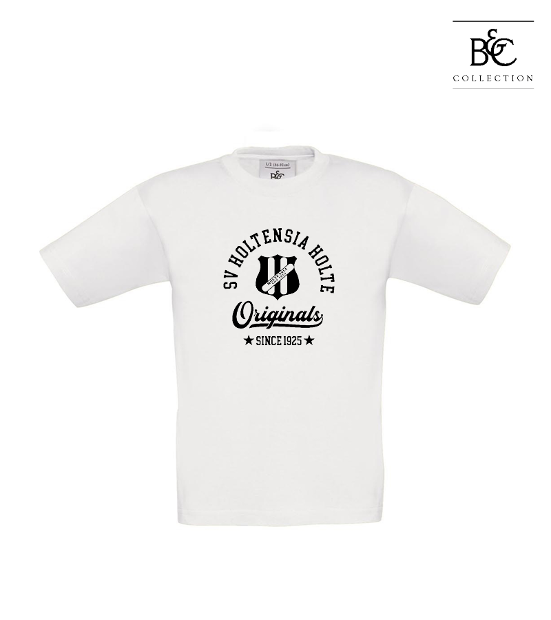 B&C Kinder T-Shirt White "Jacob"