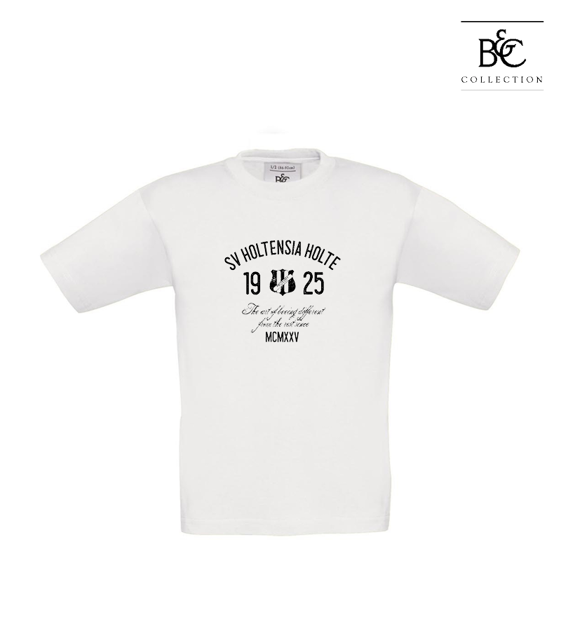 B&C Kinder T-Shirt White "Isack"