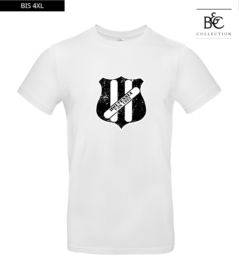 B&C Herren T-Shirt White "Uwe Frontprint"