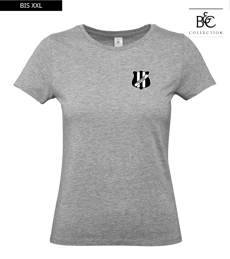 B&C Damen T-Shirt Sports Grey "Anton"