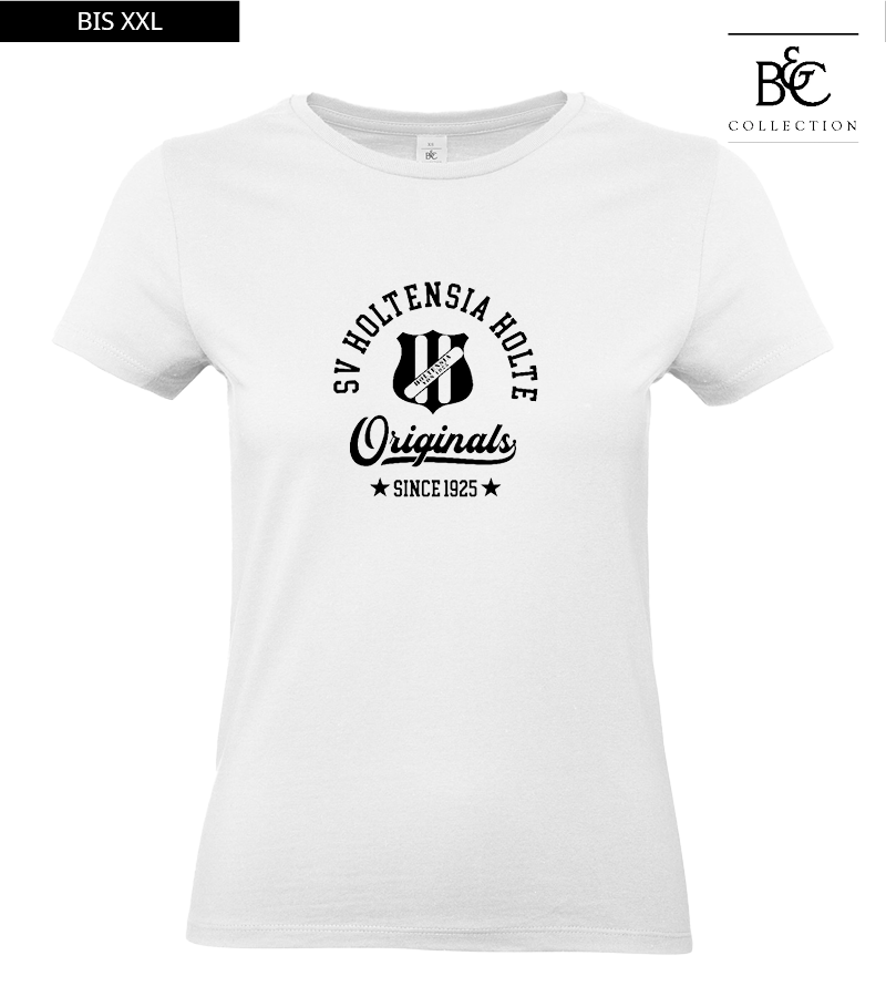 B&C Damen T-Shirt White "Jacob"