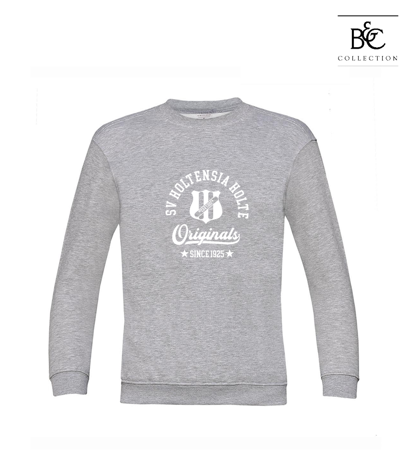B&C Kinder Sweatshirt Heather Grey "Jacob"