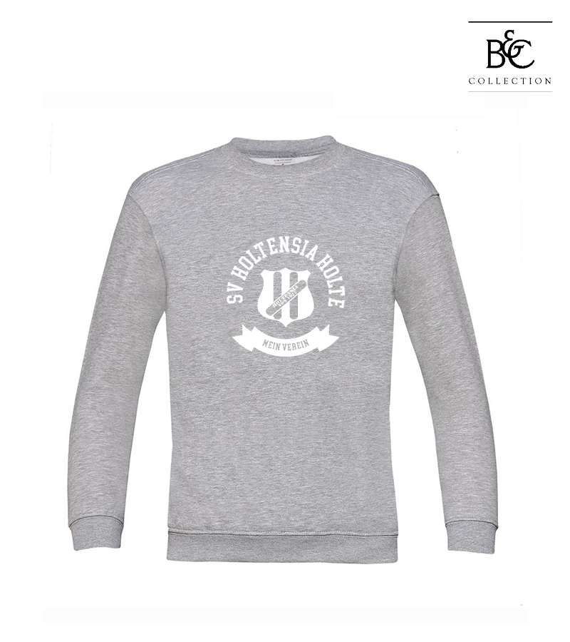 B&C Kinder Sweatshirt Heather Grey "Bono"