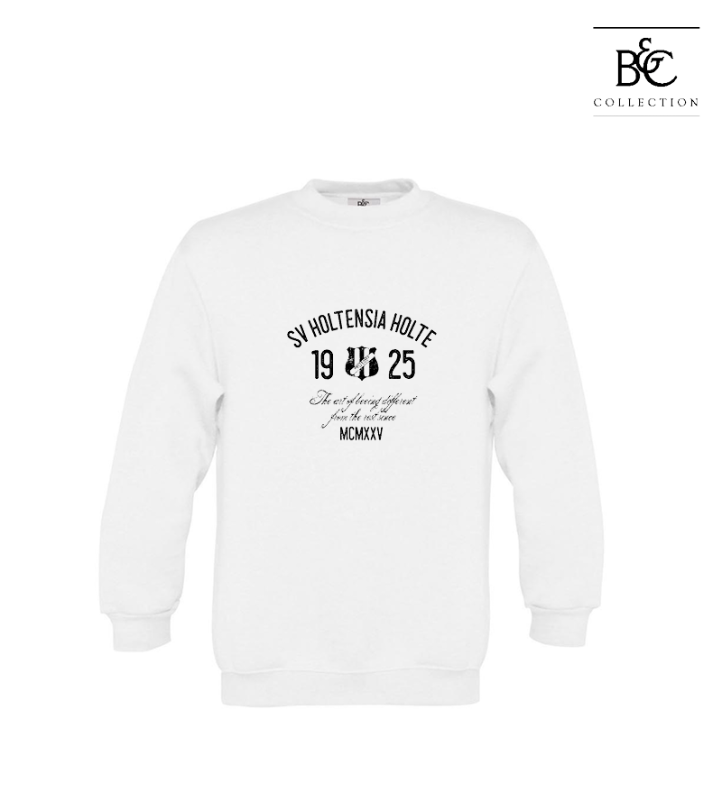 B&C Kinder Sweatshirt White "Isack"