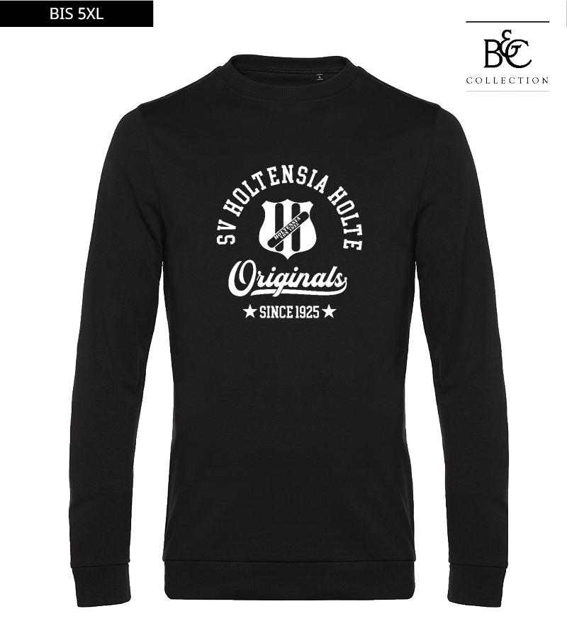 B&C Herren Sweatshirt Black Pure "Jacob"