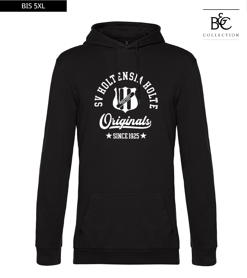 B&C Herren Hoodie Black Pure "Jacob"