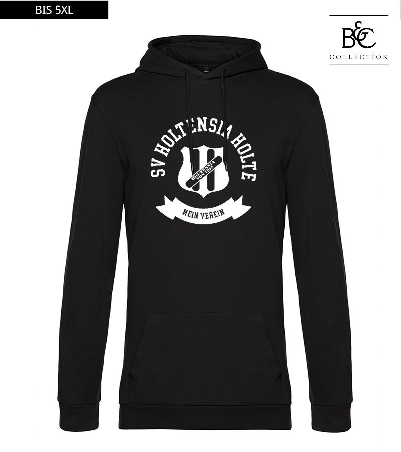 B&C Herren Hoodie Black Pure "Bono"