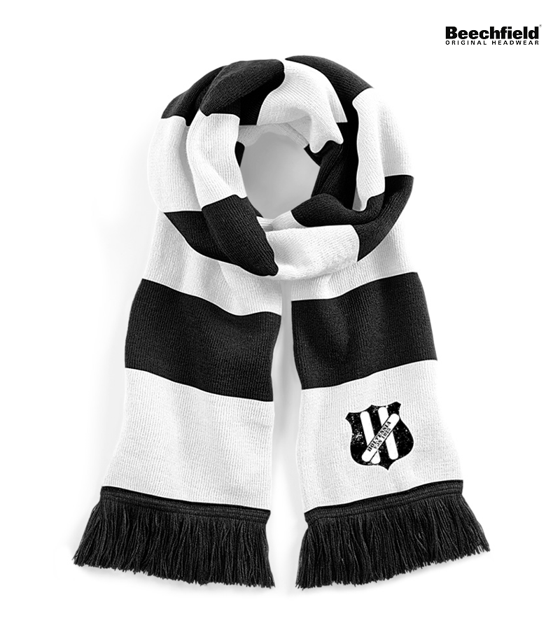 Beechfield Schal Black White "Uwe"