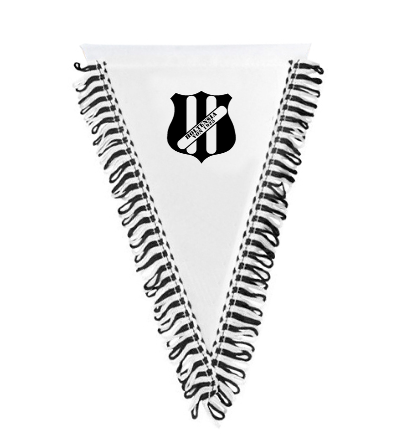 Wimpel dreieckig Black White "Anton"