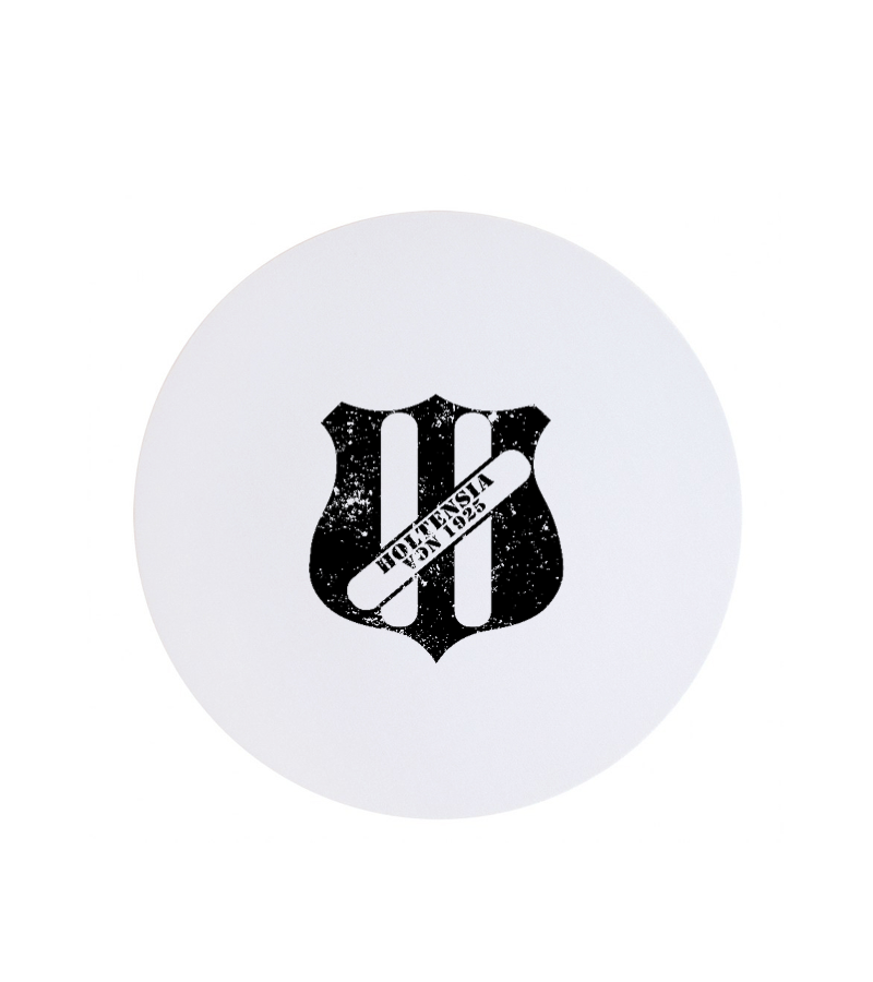 Textil Mousepad Rund White "Uwe"