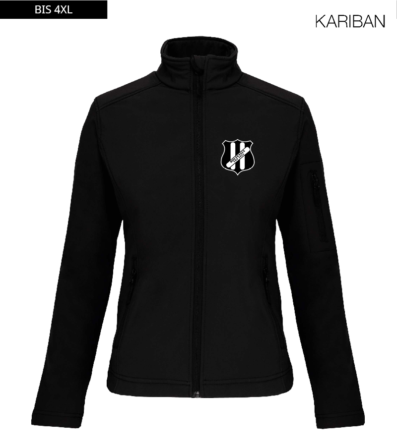 Kariban Damen Softshelljacke Black "Anton"