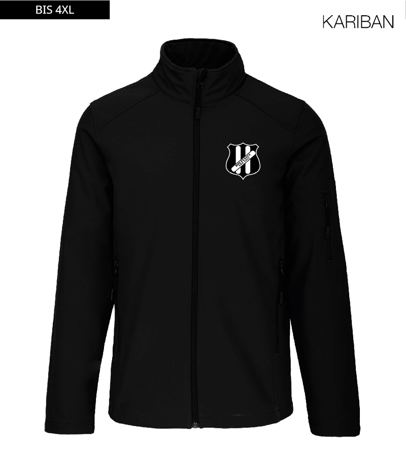 Kariban Herren Softshelljacke Black "Anton"