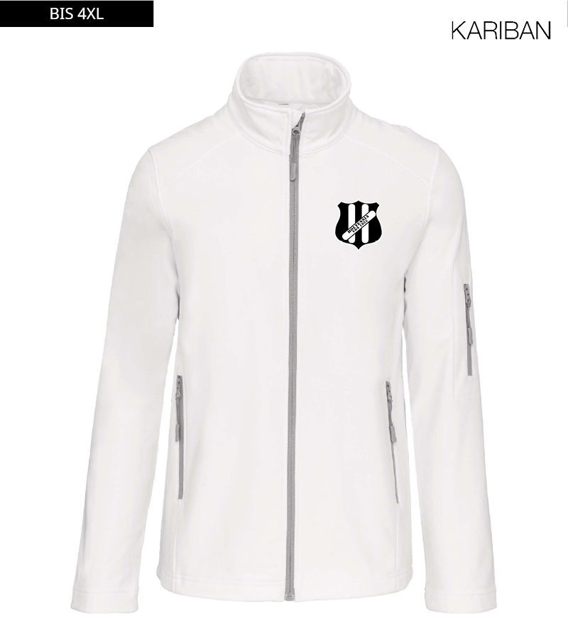 Kariban Herren Softshelljacke White "Anton"