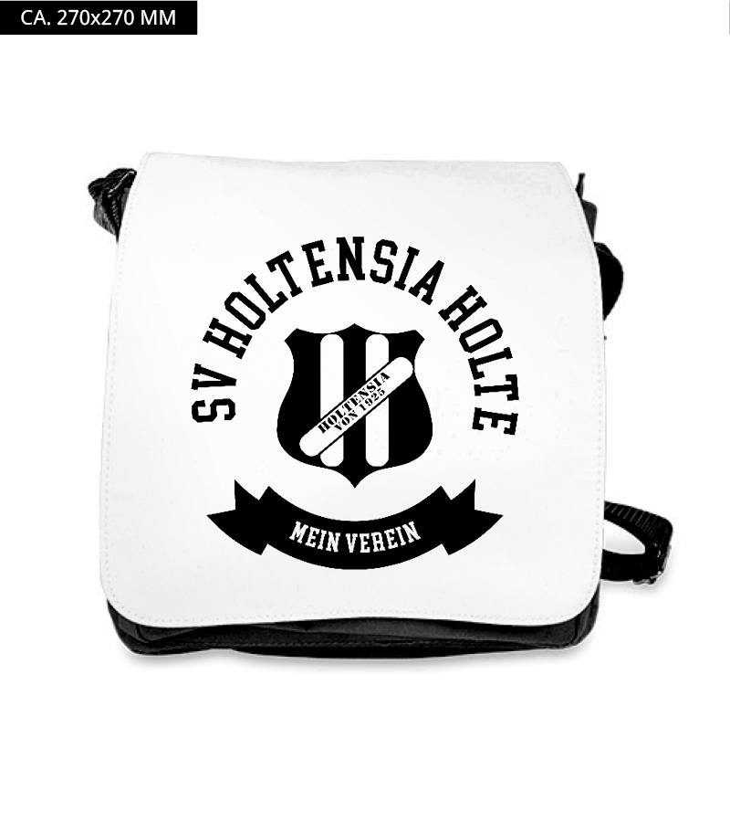 Schultertasche L Black "Bono"