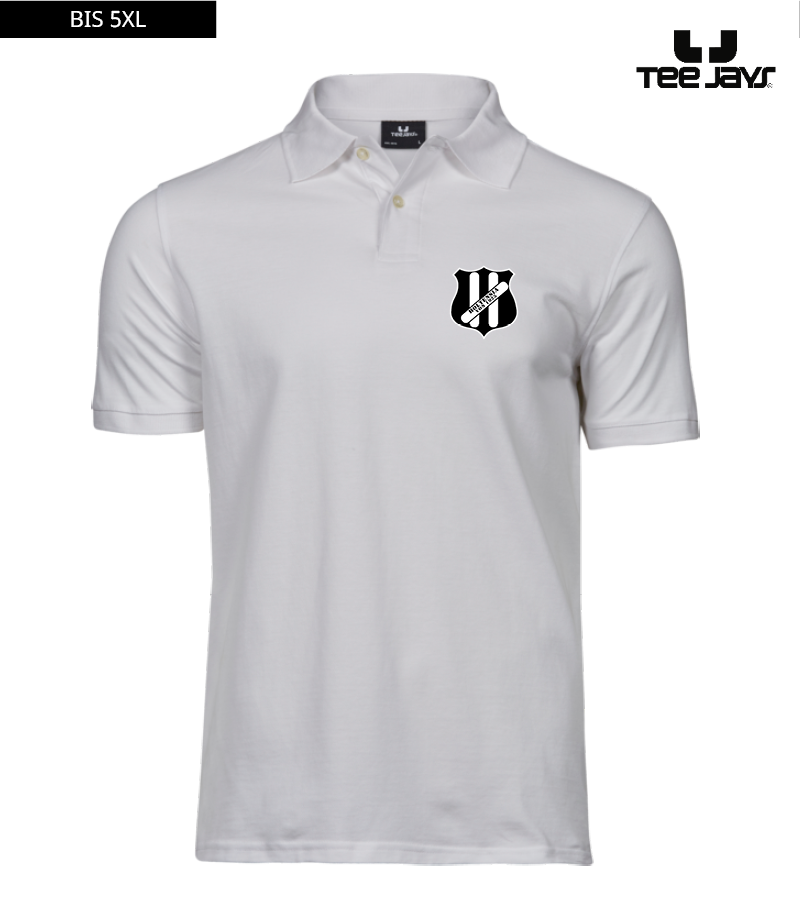Tee Jays Herren Heavy Polo-Shirt White "Anton"