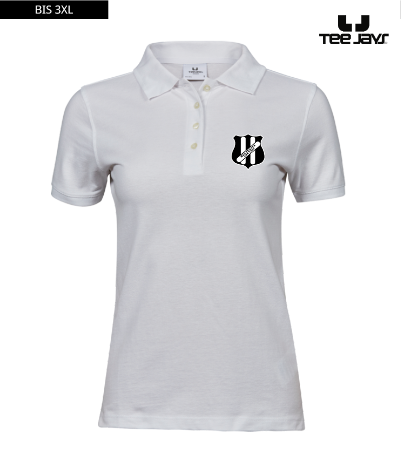 Tee Jays Damen Heavy Polo-Shirt White "Anton"